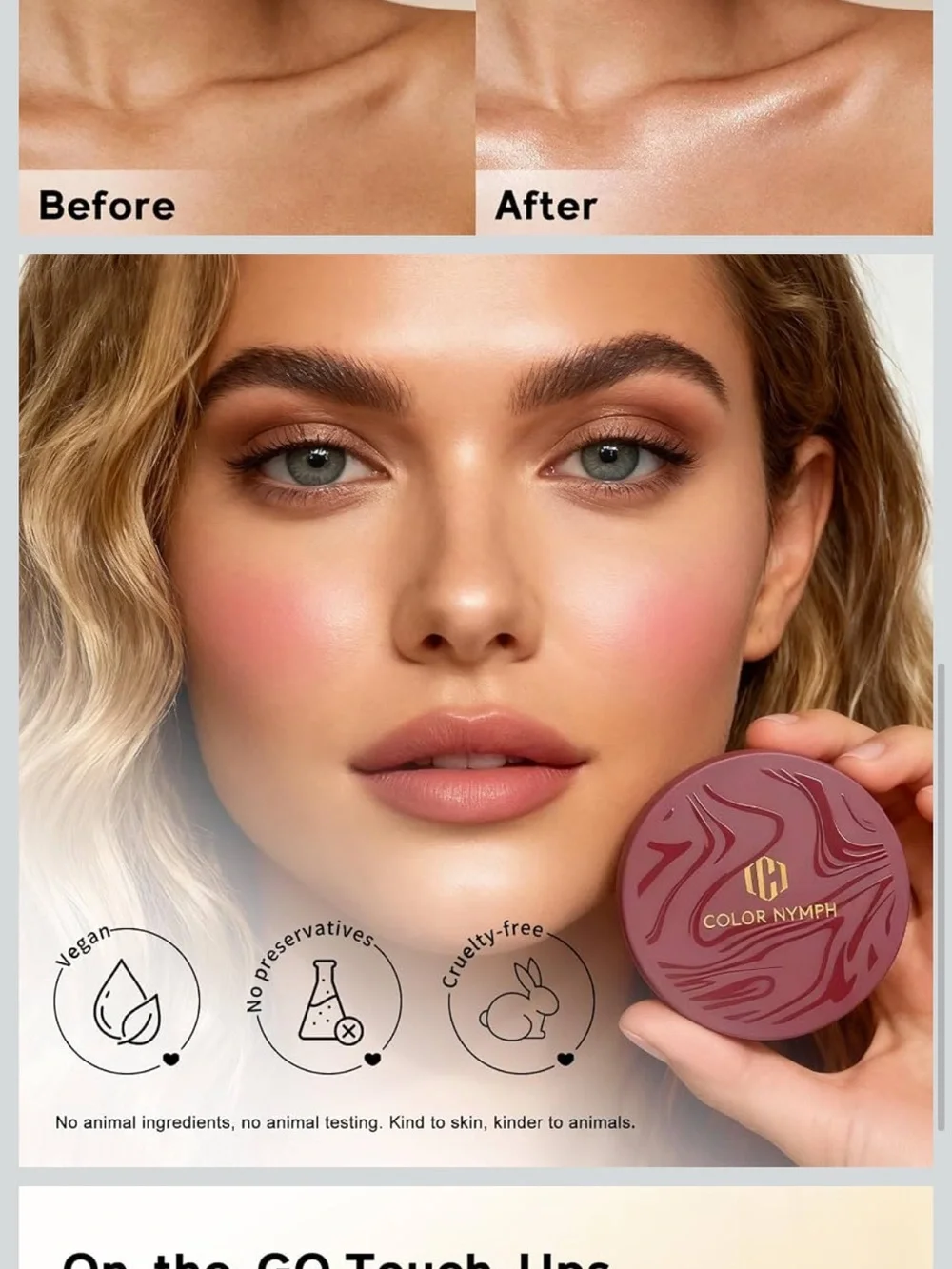 3-in-1 Contour Palette - Blush Bronzer Highlighter Makeup Palette Makeup Kit New